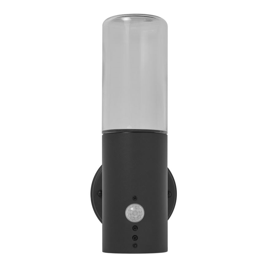 Ledvance - Lauko sieninis šviestuvas su jutikliu FIGO CYLINDER 1xE27/20W/230V