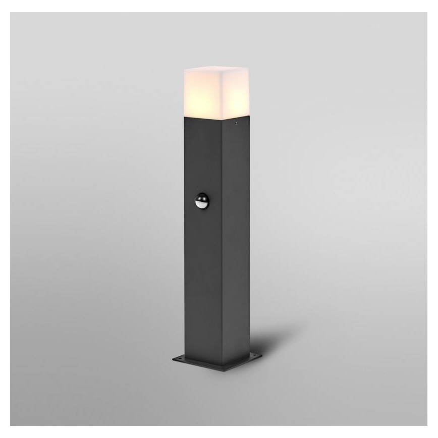 Ledvance - Lauko šviestuvas su jutikliu FIGO SQUARE 1xE27/20W/230V IP44