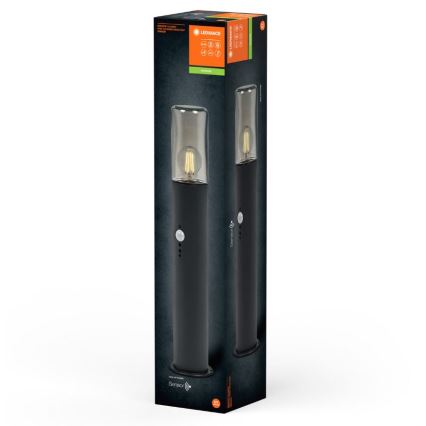 Ledvance - Lauko šviestuvas su sensoriumi FIGO CYLINDER 1xE27/20W/230V IP44