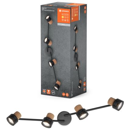 Ledvance - LED akcentinis šviestuvas DECOR CORK 4xGU10/3,4W/230V