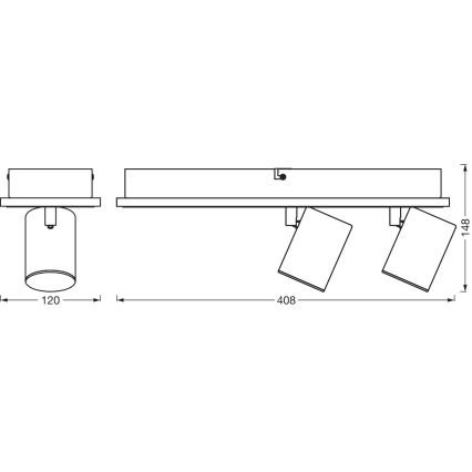 Ledvance - LED akcentinis šviestuvas DECOR MARS LED/29W/230V