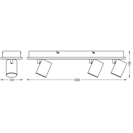 Ledvance - LED akcentinis šviestuvas DECOR MARS LED/41W/230V