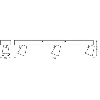 Ledvance - LED akcentinis šviestuvas DECOR NEPTUNE LED/26W/230V