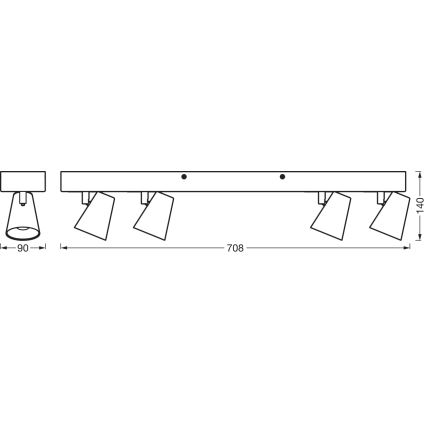 Ledvance - LED akcentinis šviestuvas DECOR NEPTUNE LED/27W/230V