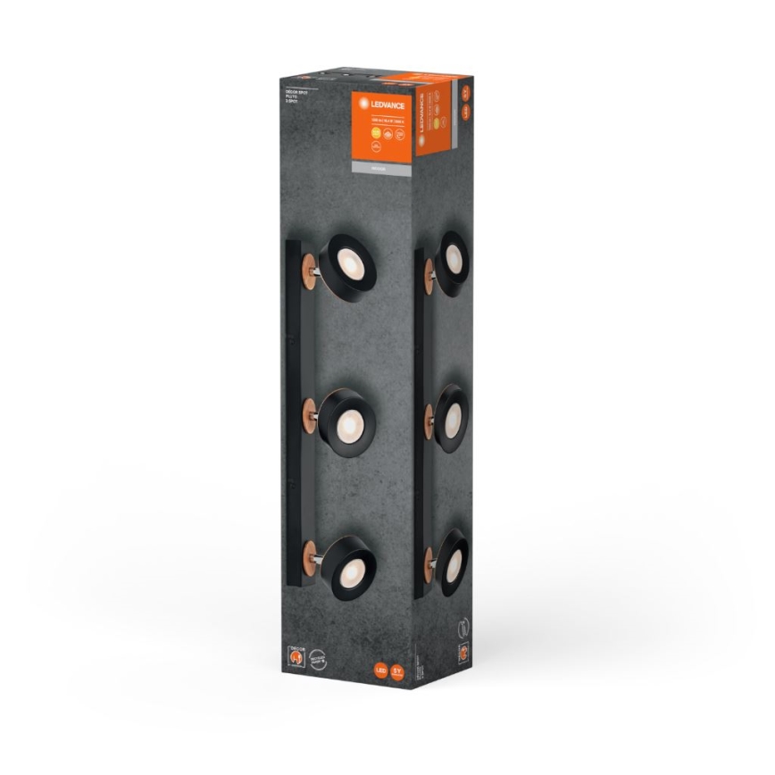 Ledvance - LED akcentinis šviestuvas DECOR PLUTO 3xLED/4,8W/230V