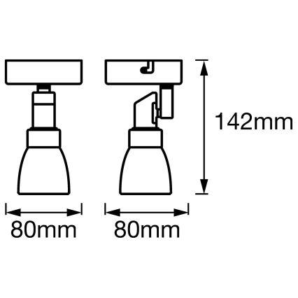 Ledvance - LED Akcentinis šviestuvas SPOT 1xG9/2W/230V