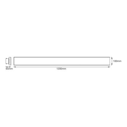 Ledvance - LED Ant paviršiaus montuojamas skydelis FRAMELESS LED/35W/230V 3000K