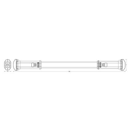 Ledvance - LED Darbinis šviestuvas TUBE LED/10W/5V IP54