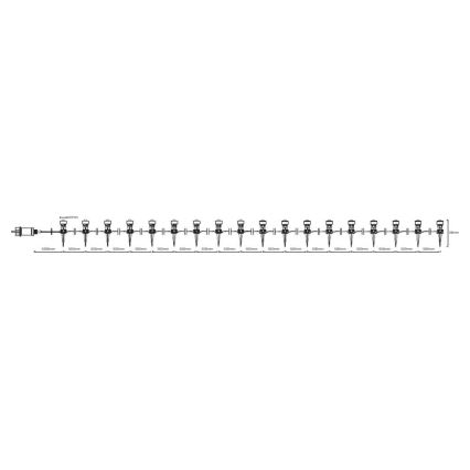 Ledvance - LED Dekoratyvinė lauko šviesa DOT 18xLED/0,7W/230V IP66
