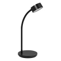 Ledvance - LED dimeriuojamas jutiklinis stalinis šviestuvas OFFICE LED/4,8W/5V 3000-6500K juodas