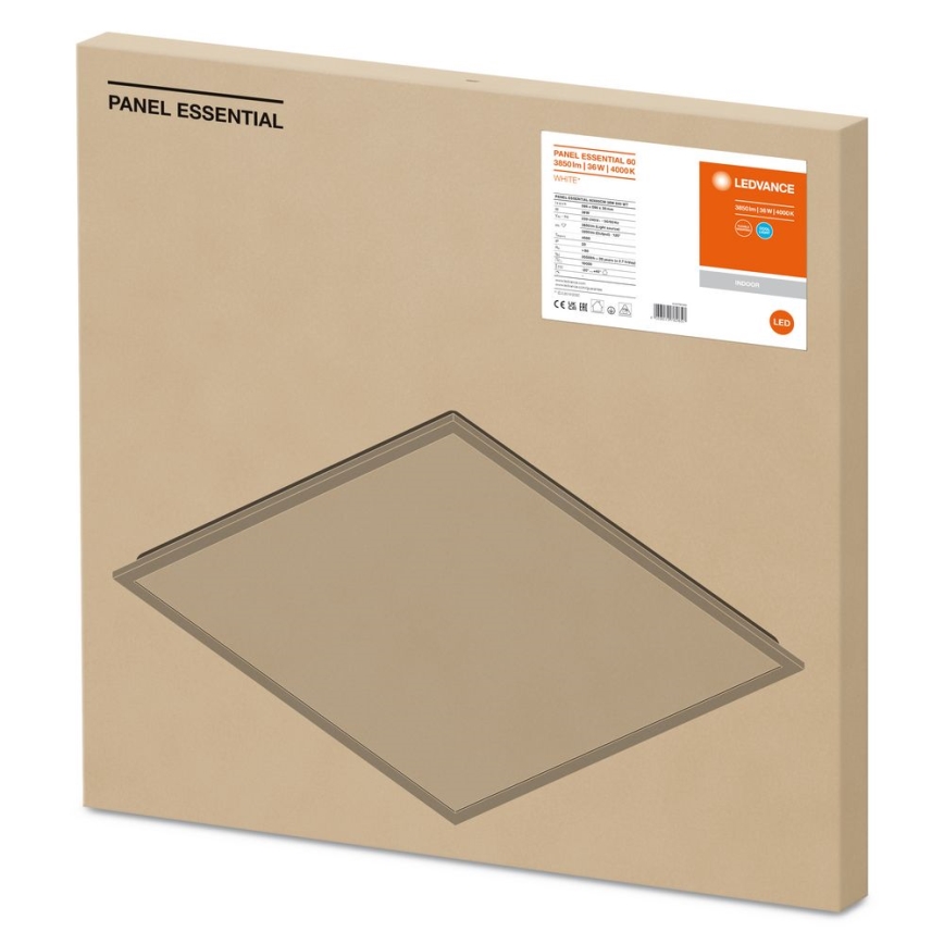 Ledvance - LED įleidžiamas lubų panelis ESSENTIAL LED/36W/230V 4000K 60x60 cm