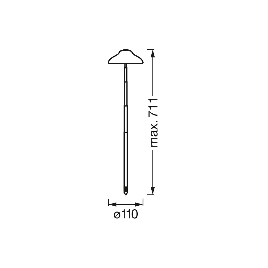 Ledvance - LED Interjero augalų lempa GARDEN LIGHT LED/5W/5V