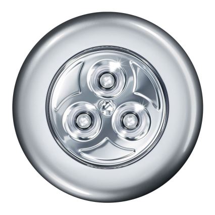 Ledvance - LED Jutiklinė orientacinė lemputė DOT-IT LED/0,2W/3xAAA