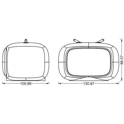 Ledvance - LED Jutiklinė vaikiška naktinė lempa TOUCH LED/2,5W/5V