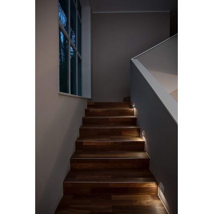 Ledvance - LED laiptų šviestuvas su jutikliu NIGHTLUX LED/0,25W/3×AAA IP54