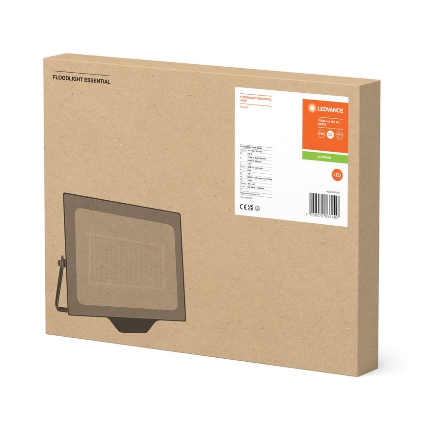 Ledvance - LED lauko prožektorius FLOODLIGHT ESSENTIAL LED/150W/230V IP65