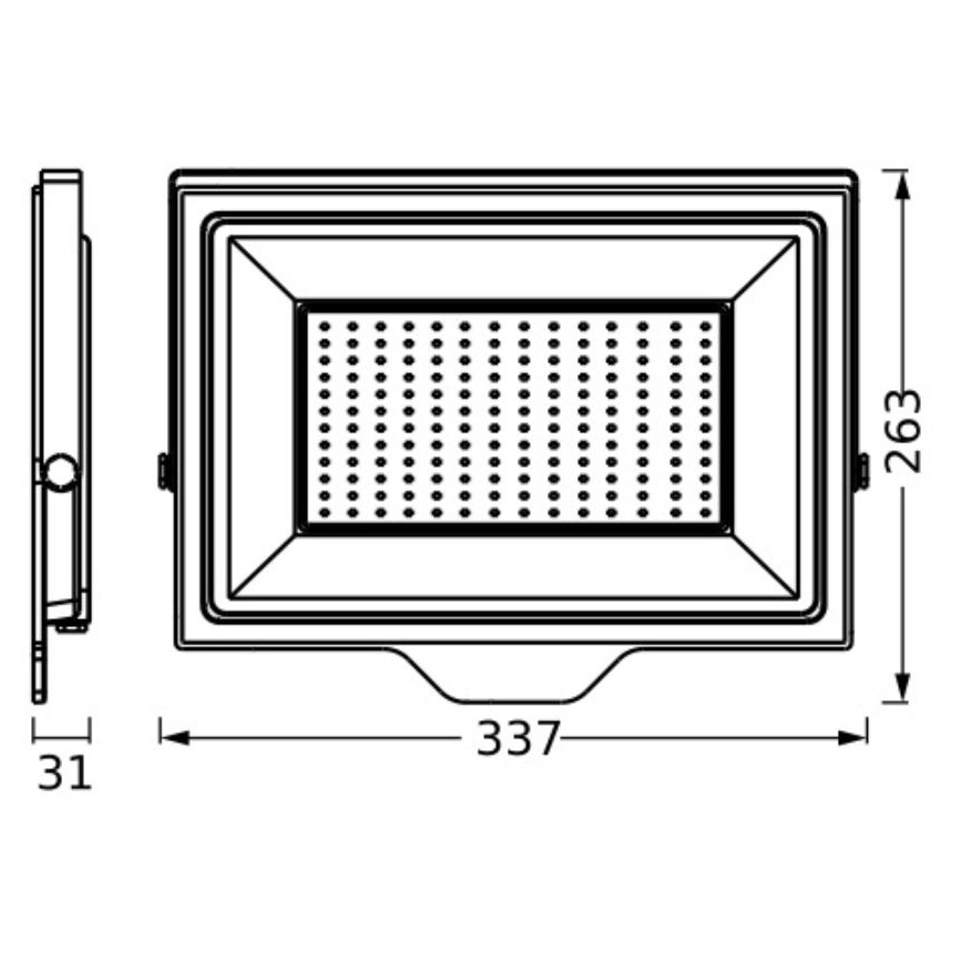Ledvance - LED lauko prožektorius FLOODLIGHT ESSENTIAL LED/150W/230V IP65
