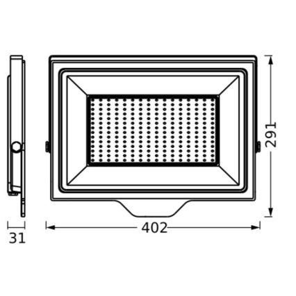 Ledvance - LED lauko prožektorius FLOODLIGHT ESSENTIAL LED/200W/230V IP65