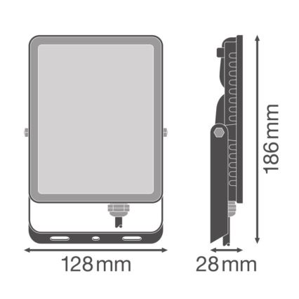 Ledvance - LED Lauko sieninis prožektorius FLOODLIGHT ESSENTIAL LED/30W/230V 4000K IP65