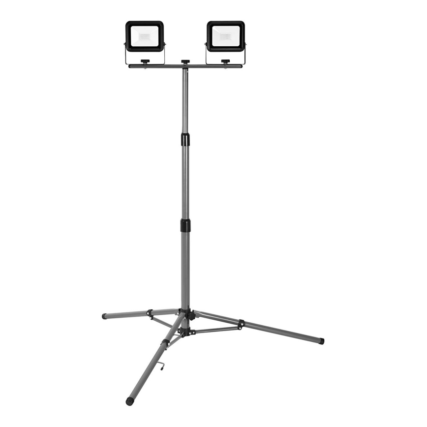 Ledvance - LED lauko prožektorius su laikikliu WORKLIGHT TRIPOD 2xLED/20W/230V 6500K IP65