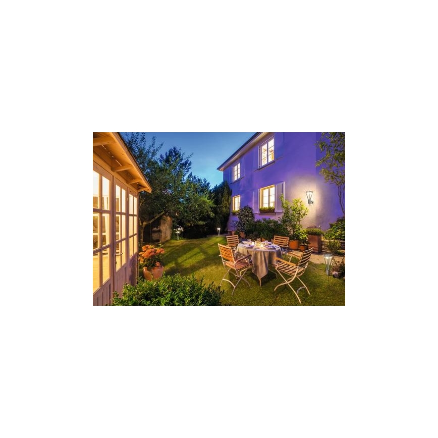 Ledvance - LED Lauko saulės energijos lempa su jutikliu BOUQUET LED/6W/3,7V 2200 mAh IP44