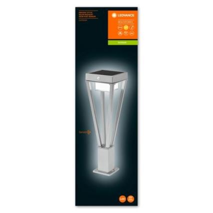 Ledvance - LED Lauko saulės energijos lempa su jutikliu BOUQUET LED/6W/3,7V 2200 mAh IP44