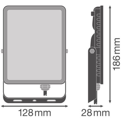 Ledvance – LED Lauko sieninis prožektorius FLOODLIGHT LED/30W/230V 6500K IP65