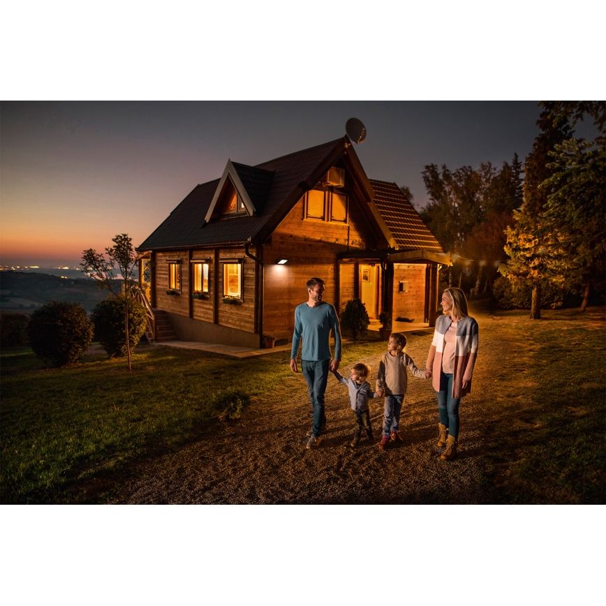 Ledvance - LED lauko sieninis prožektorius su judesio ir sutemų jutikliu FLOODLIGHT LED/30W/230V IP65