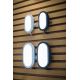 Ledvance - LED Lauko sieninis šviestuvas BULKHEAD LED/11W/230V IP54 juodas