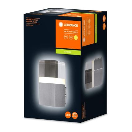 Ledvance - LED lauko sieninis šviestuvas CRYSTAL LED/4,5W/230V IP44