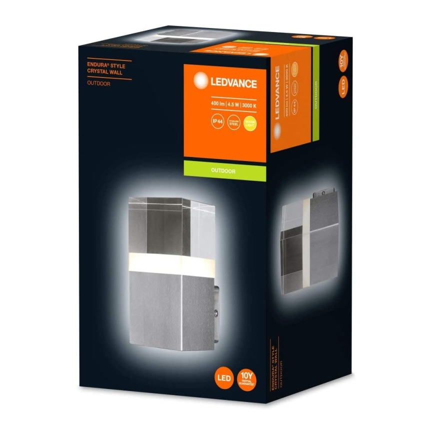 Ledvance - LED lauko sieninis šviestuvas CRYSTAL LED/4,5W/230V IP44