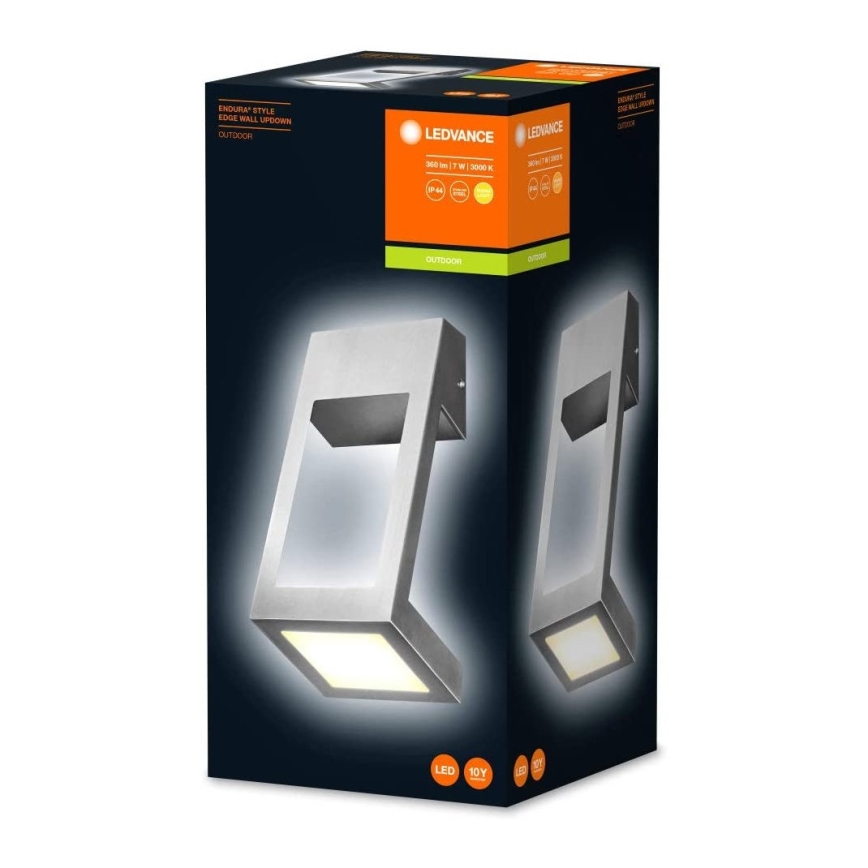 Ledvance - LED Lauko sieninis šviestuvas  EDGE LED/7W/230V IP44