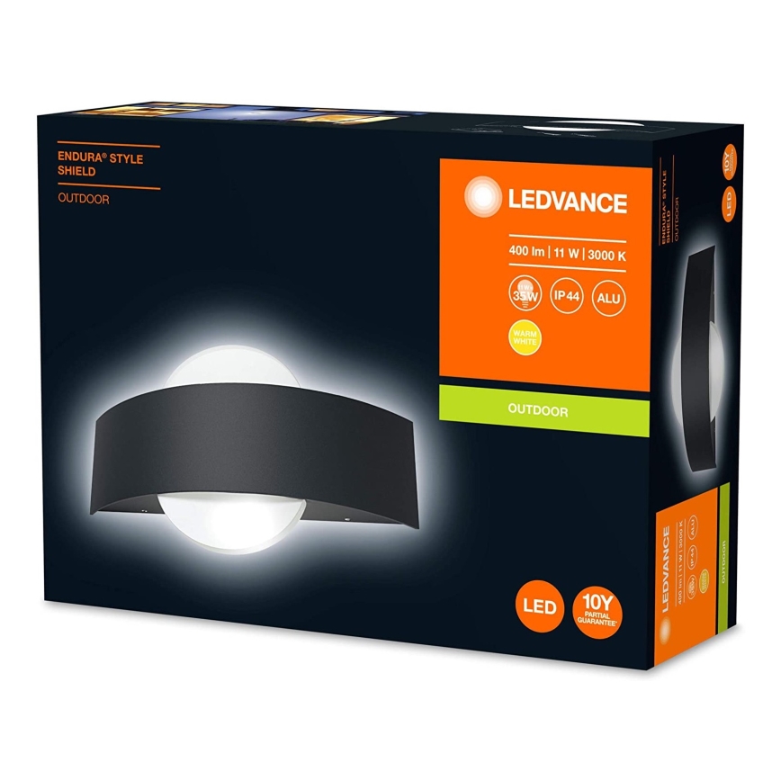 Ledvance - LED Lauko sieninis šviestuvas SHIELD LED/11W/230V IP44