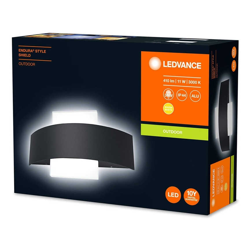 Ledvance - LED Lauko sieninis šviestuvas SHIELD LED/11W/230V IP44