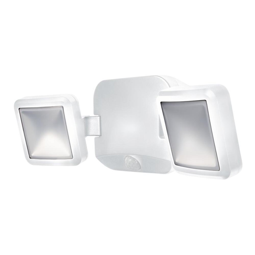 Ledvance - LED Lauko sieninis šviestuvas su jutikliu BATTERY 2xLED/10W/4xD IP54