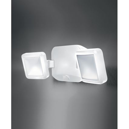 Ledvance - LED Lauko sieninis šviestuvas su jutikliu BATTERY 2xLED/10W/4xD IP54