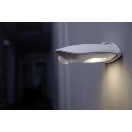Ledvance - LED Lauko sieninis šviestuvas su jutikliu DOORLED LED/1W/3xAA IP54