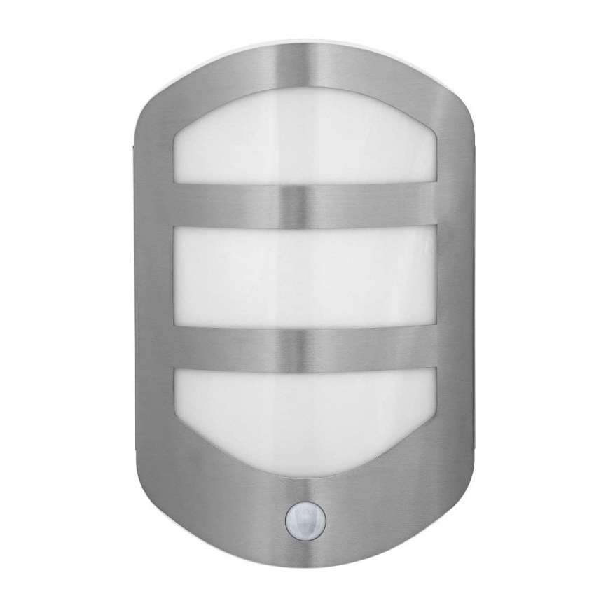 Ledvance - LED Lauko sieninis šviestuvas su jutikliu PLATE LED/12,5W/230V IP44
