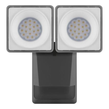 Ledvance - LED Lauko sieninis šviestuvas su jutikliu SPOT 2xLED/8W/230V IP55