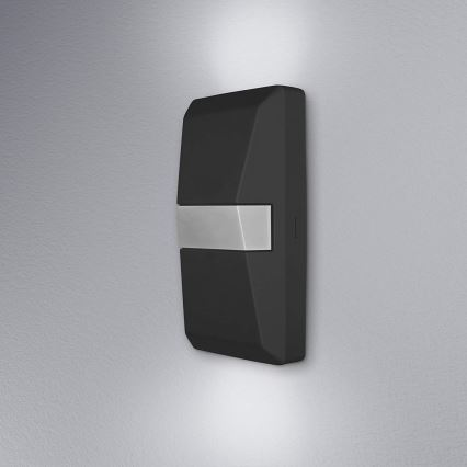 Ledvance - LED Lauko sieninis šviestuvas su jutikliu  UPDOWN LED/10W/230V IP55