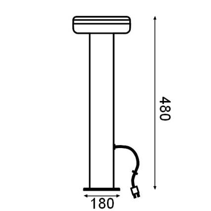 Ledvance - LED lauko šviestuvas ENDURA HYBRID MARI LED/4W/12V IP44