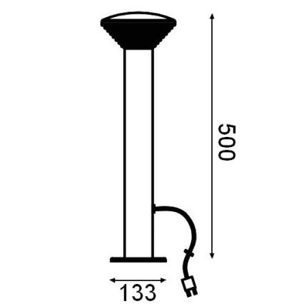 Ledvance - LED lauko šviestuvas ENDURA HYBRID OLONA LED/2W/12V IP44