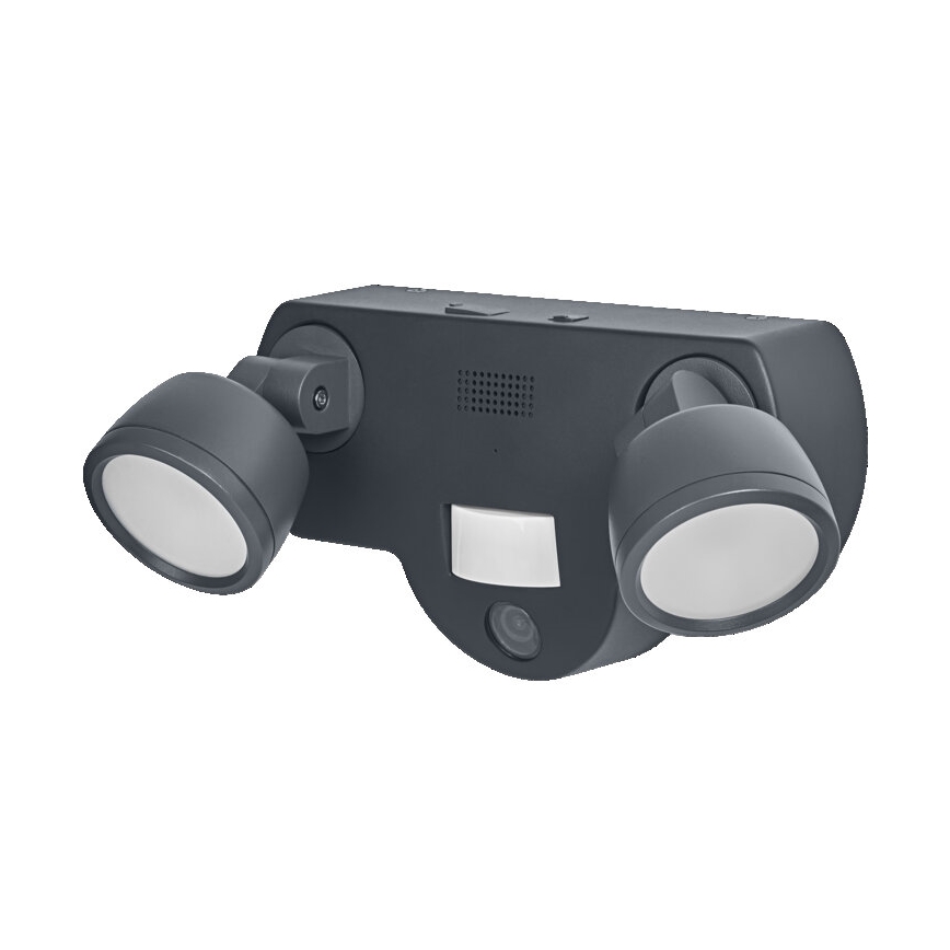 Ledvance - LED pritemdomas lauko šviestutvas su jutikliu ir Kamera SMART+ 2xLED/8W/230V IP44 Wi-Fi