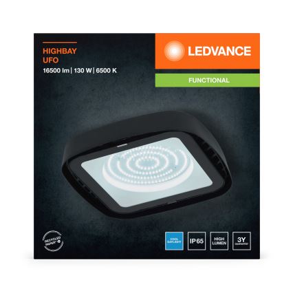 Ledvance - LED lubinis industrinis apšvietimas HIGHBAY LED/130W/230V IP65 6500K