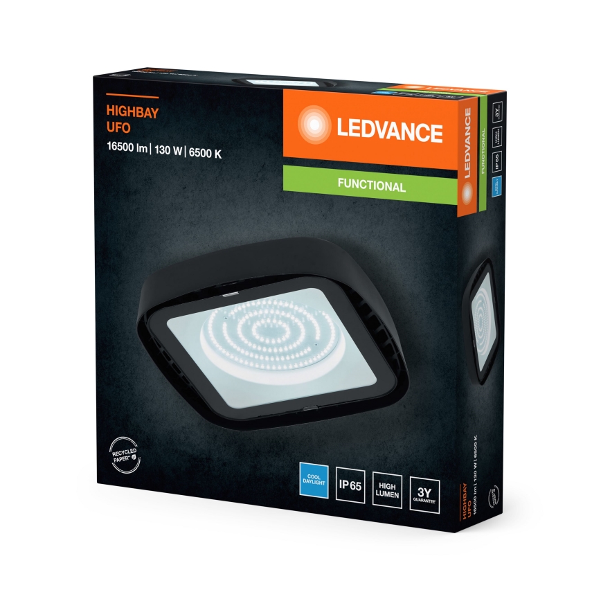 Ledvance - LED lubinis industrinis apšvietimas HIGHBAY LED/130W/230V IP65 6500K