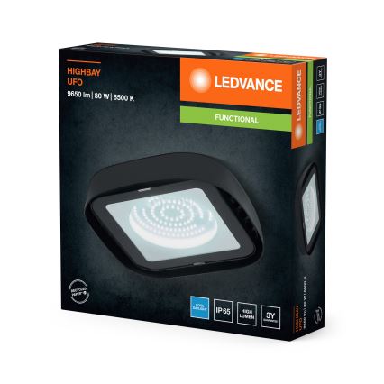 Ledvance - LED lubinis industrinis apšvietimas HIGHBAY LED/80W/230V IP65 6500K