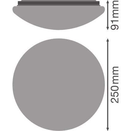 Ledvance - LED Lubinis šviestuvas ESSENTIAL LED/13W/230V 3000K