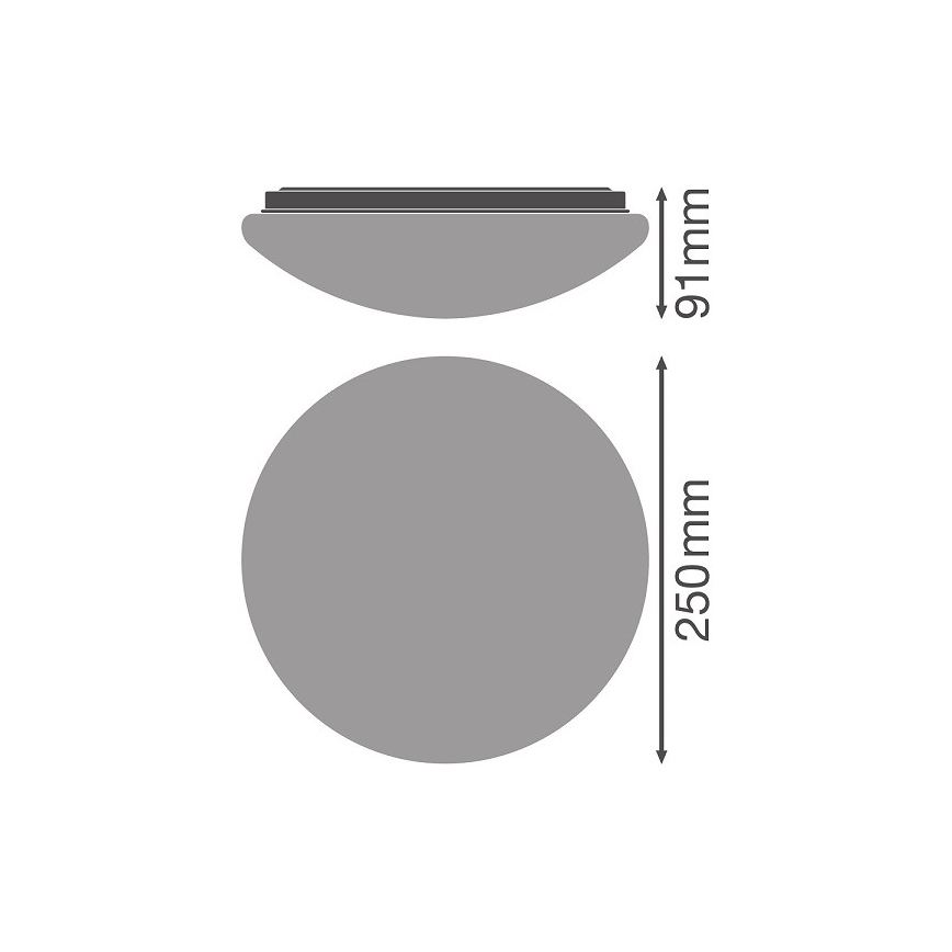 Ledvance - LED Lubinis šviestuvas ESSENTIAL LED/13W/230V 3000K