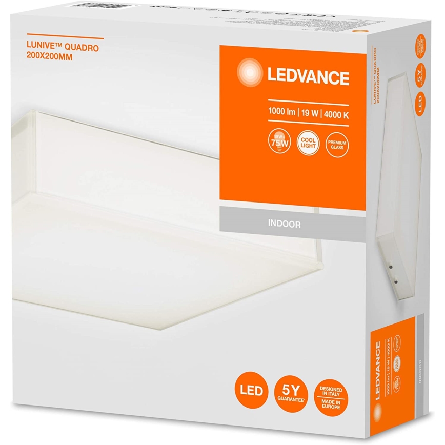Ledvance - LED Lubinis šviestuvas LUNIVE LED/19W/230V