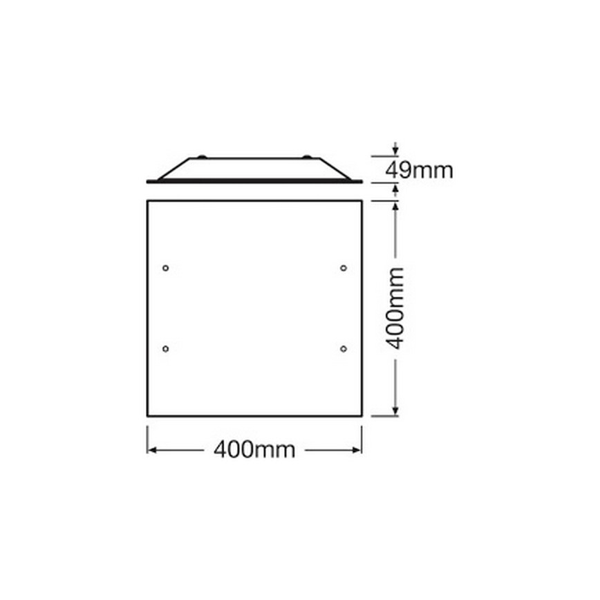 Ledvance - LED Lubinis šviestuvas LUNIVE LED/24W/230V